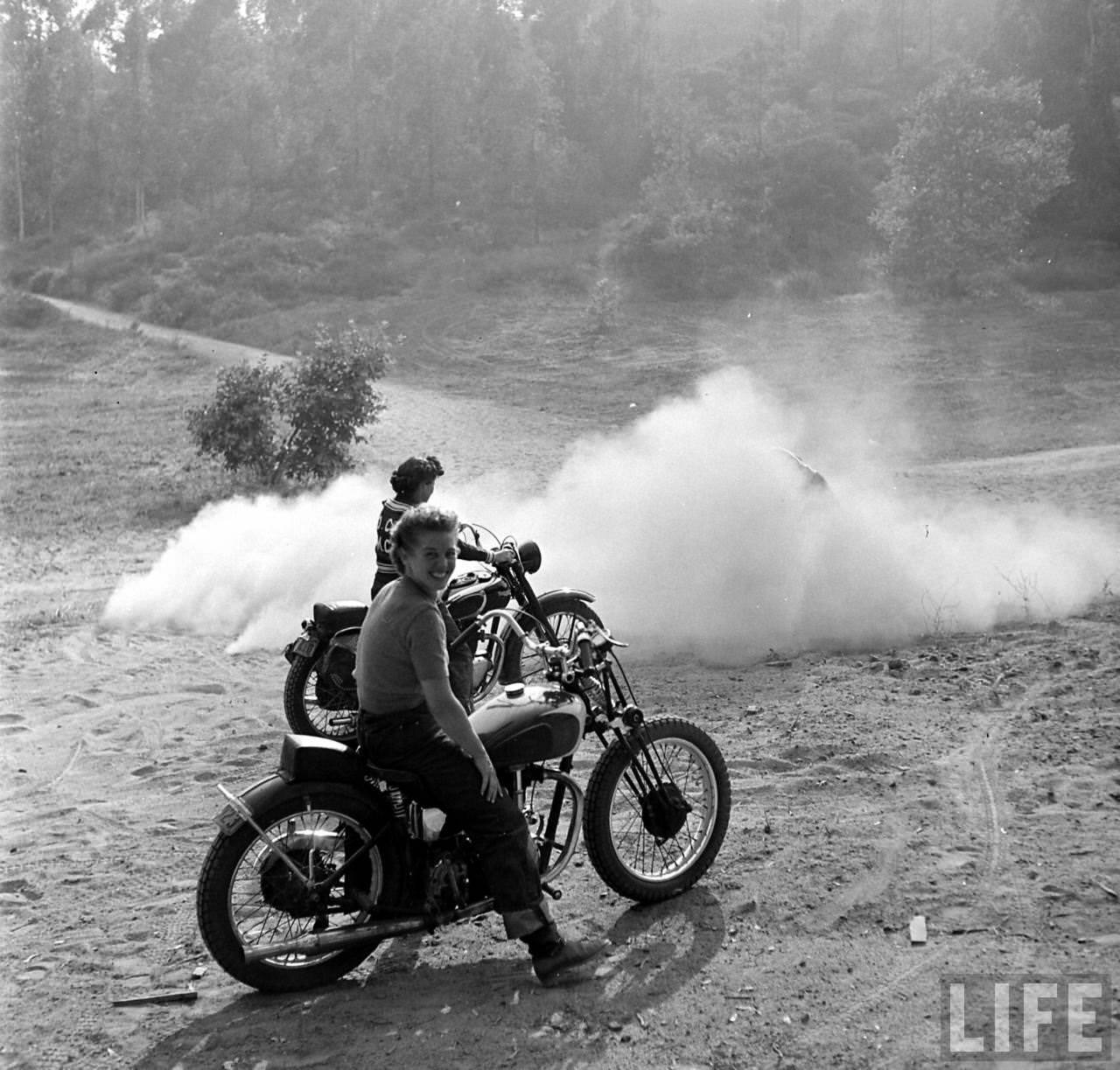 Pioneers of the Road: LIFE Magazine's Female Motorcyclists of 1949