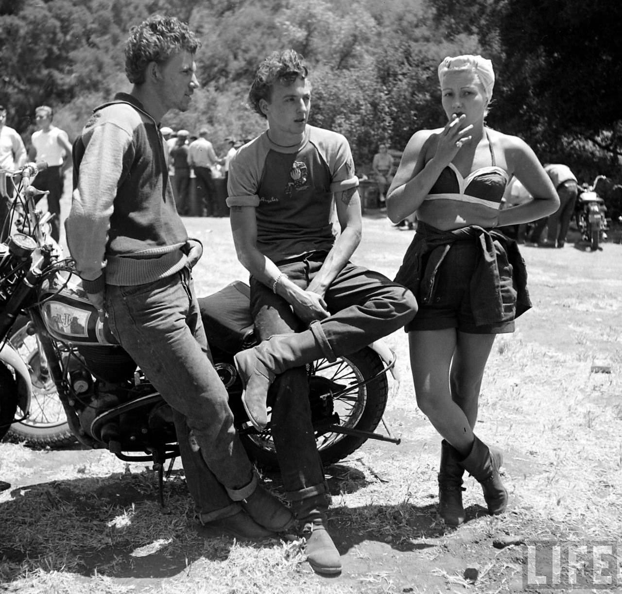 Pioneers of the Road: LIFE Magazine's Female Motorcyclists of 1949