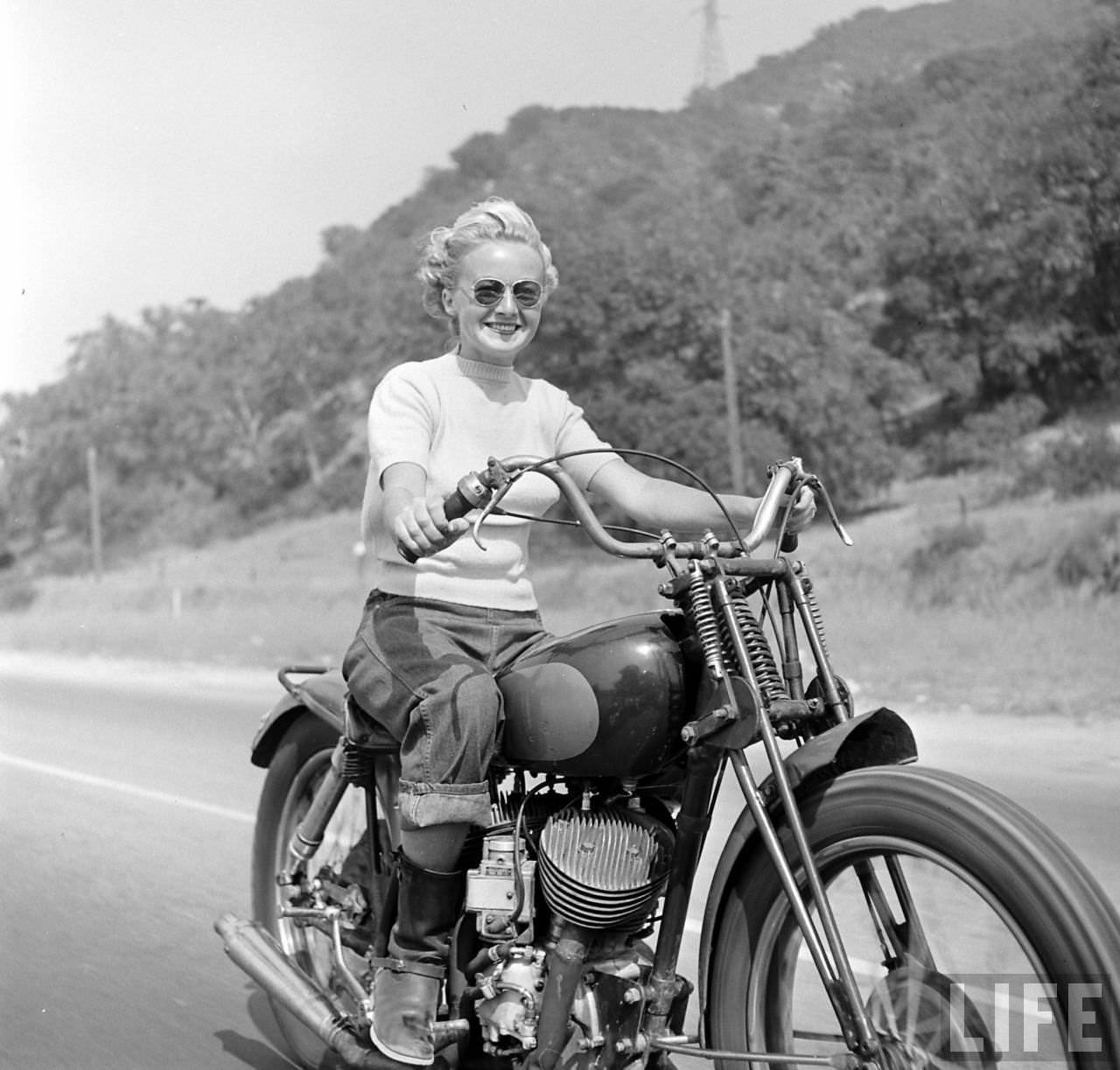 Pioneers of the Road: LIFE Magazine's Female Motorcyclists of 1949