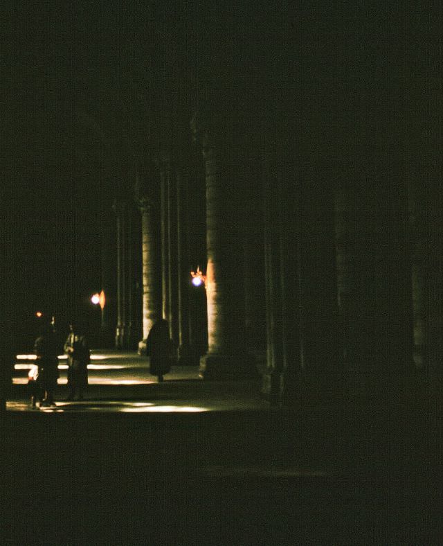 Inside Notre Dame Cathedral, Paris.