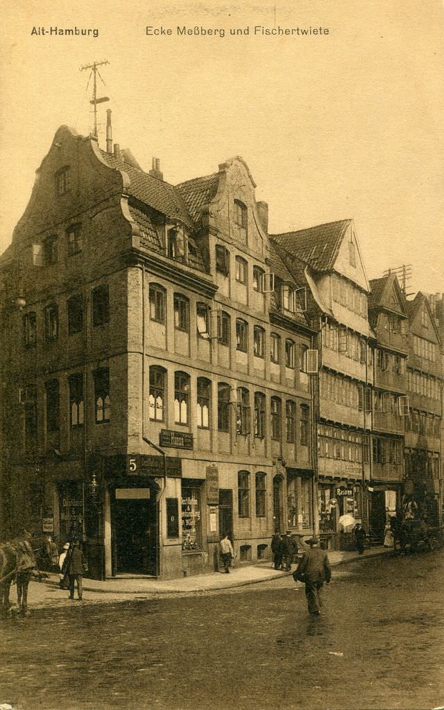 Corner Meßberg and Fischertwiete, Hamburg