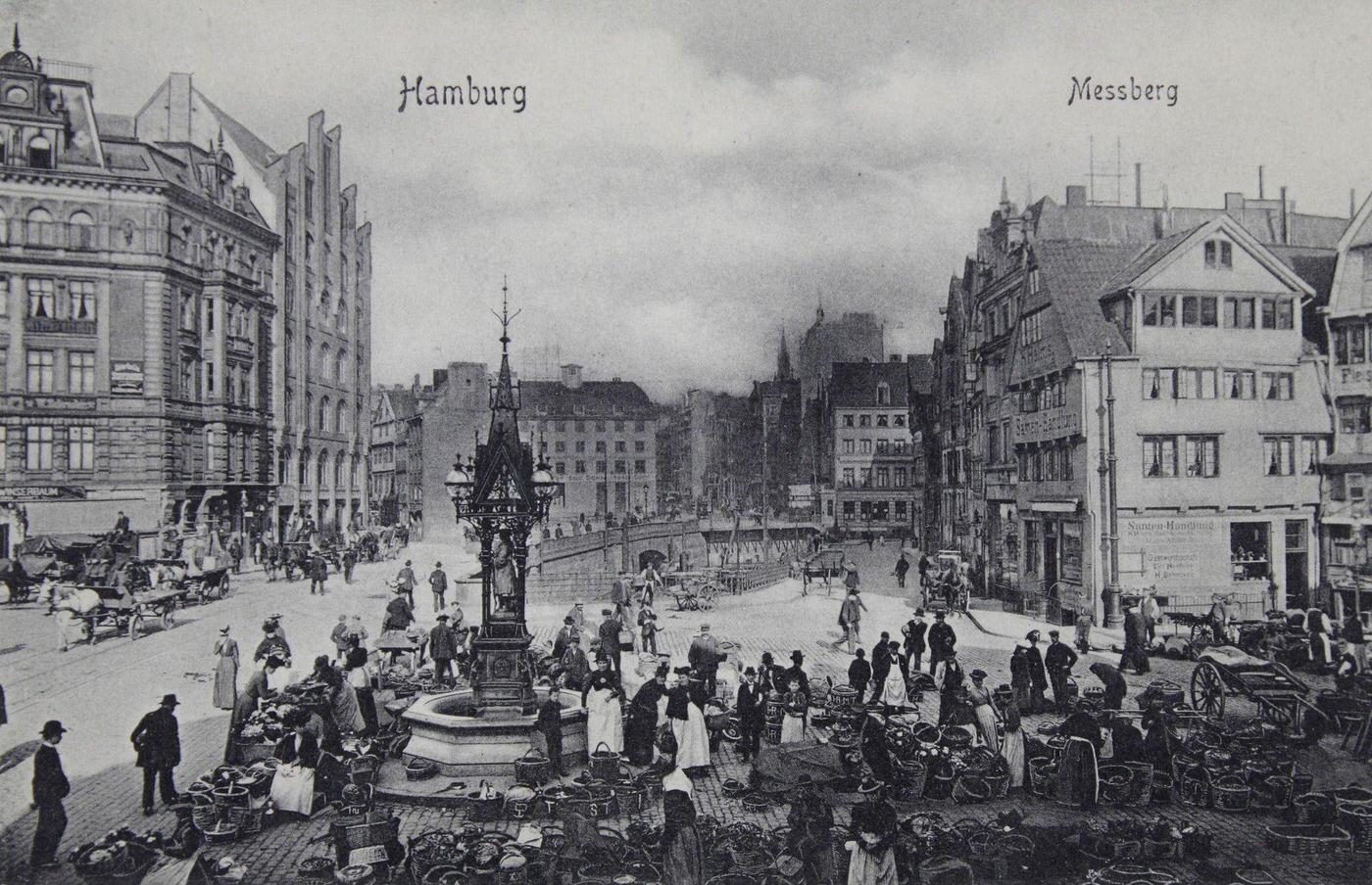 Messberg in Hamburg, Germany, 1910