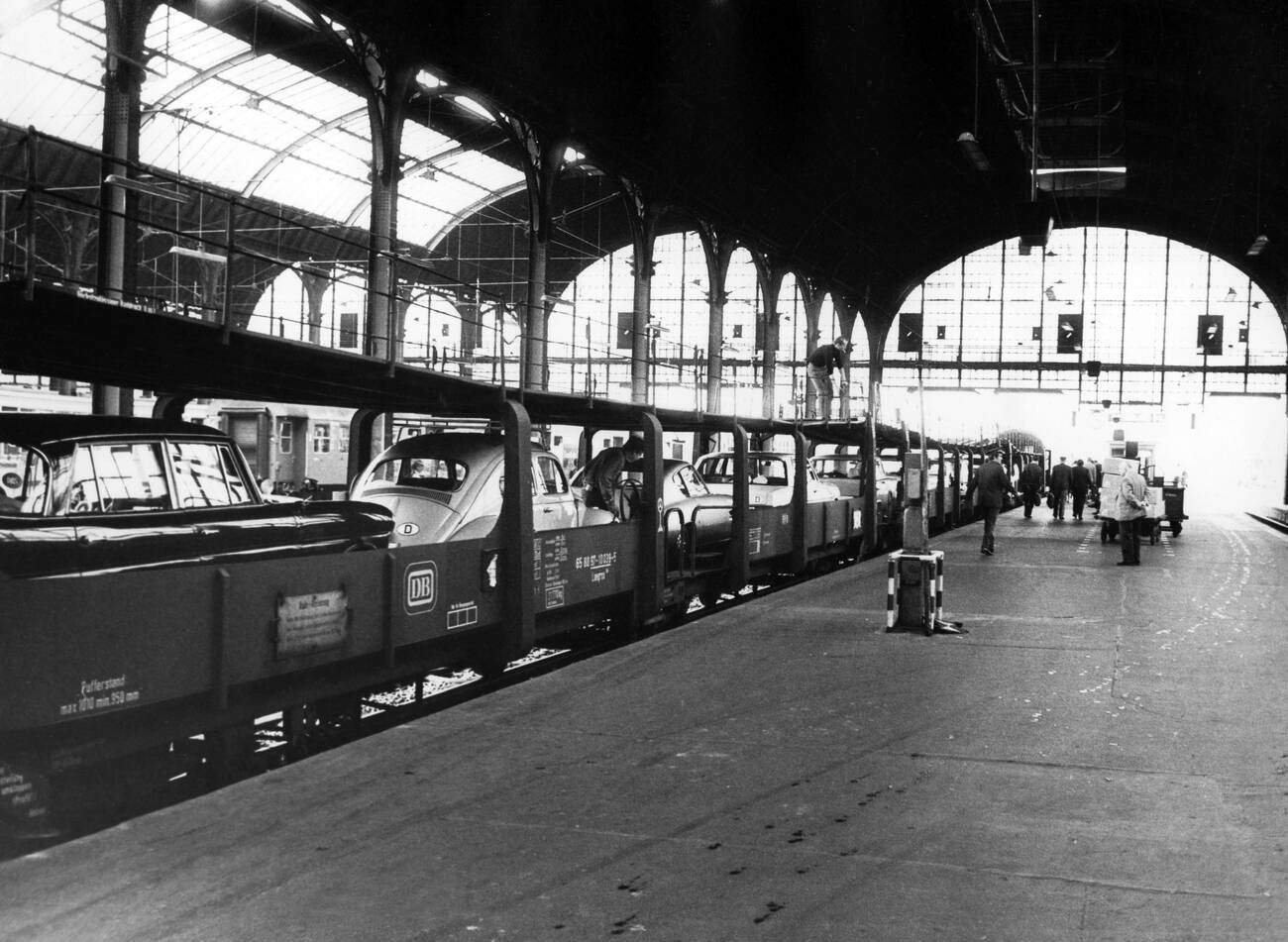 Hamburg-Altona station, 1972