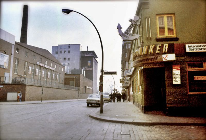 St. Pauli, Hamburg, Germany, April 1976