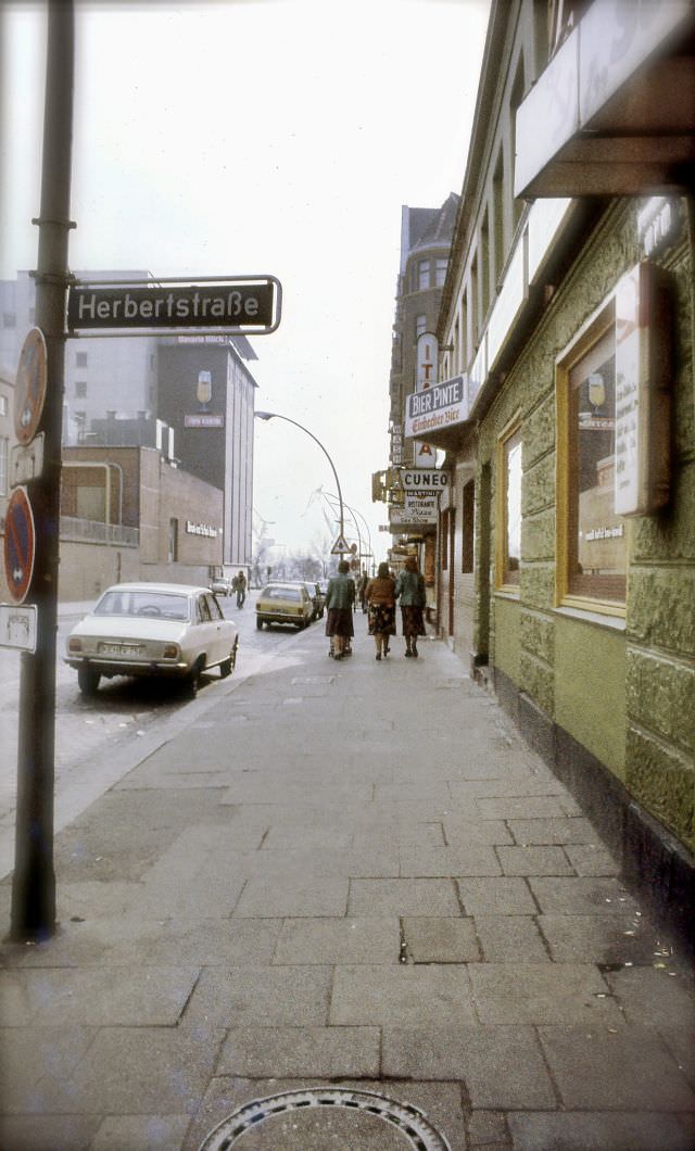 St. Pauli, Hamburg, Germany, April 1976