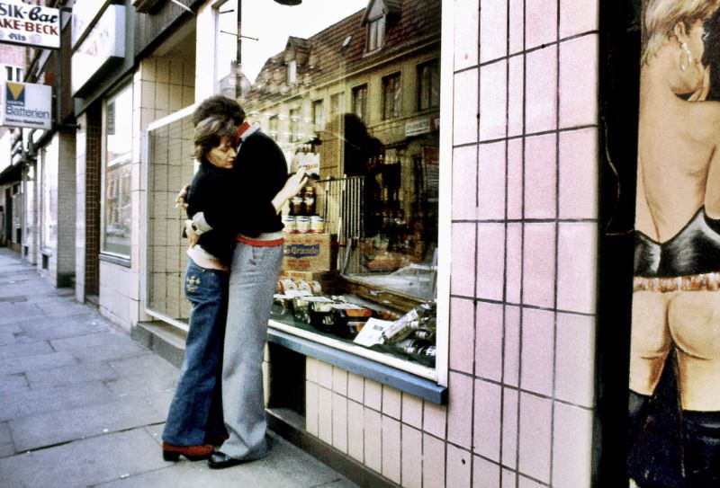 St. Pauli, Hamburg, Germany, April 1976