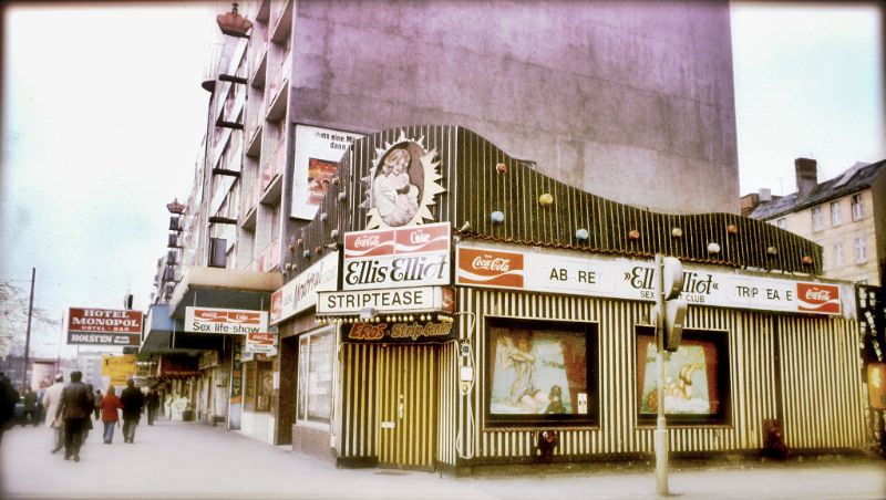 St. Pauli, Hamburg, Germany, April 1976