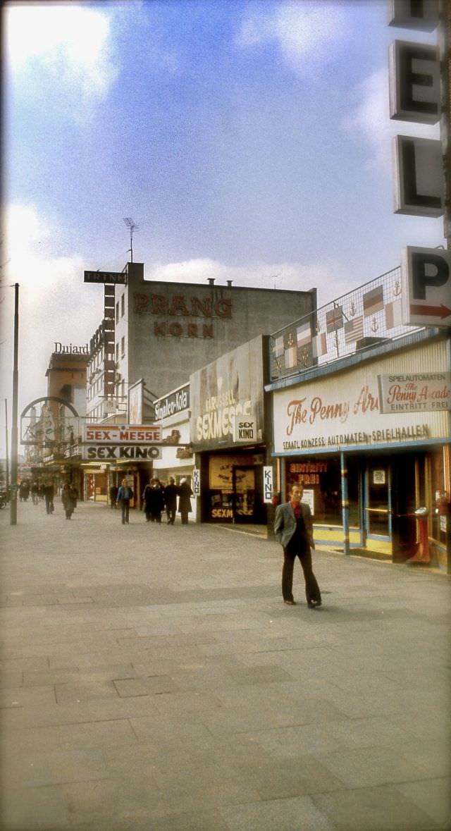 St. Pauli, Hamburg, Germany, April 1976