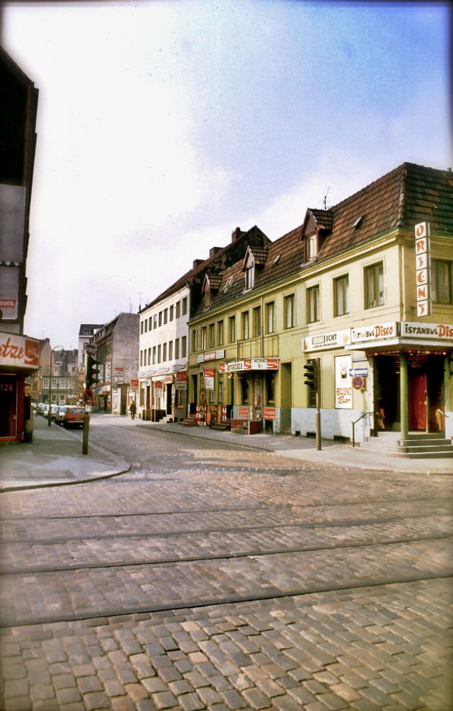 St. Pauli, Hamburg, Germany, April 1976