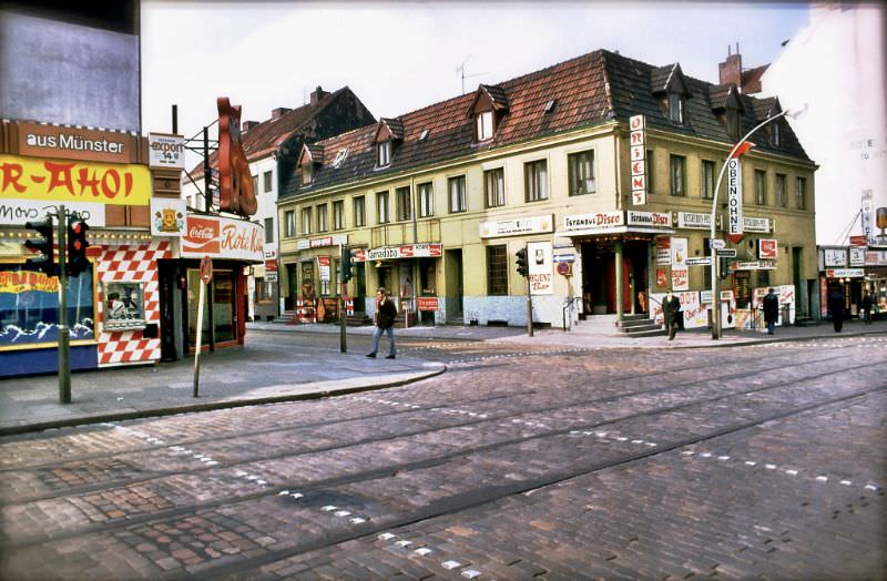 St. Pauli, Hamburg, Germany, April 1976