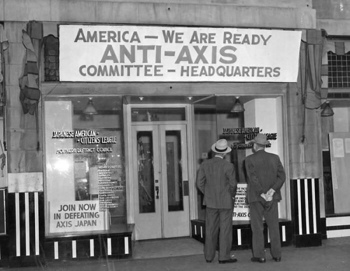 Anti-Axis Committee Office, 1941