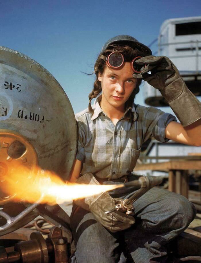 The Rosie the Riveter of Welding