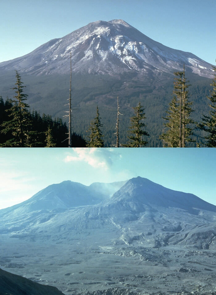 The Devastation of Mt. St. Helens