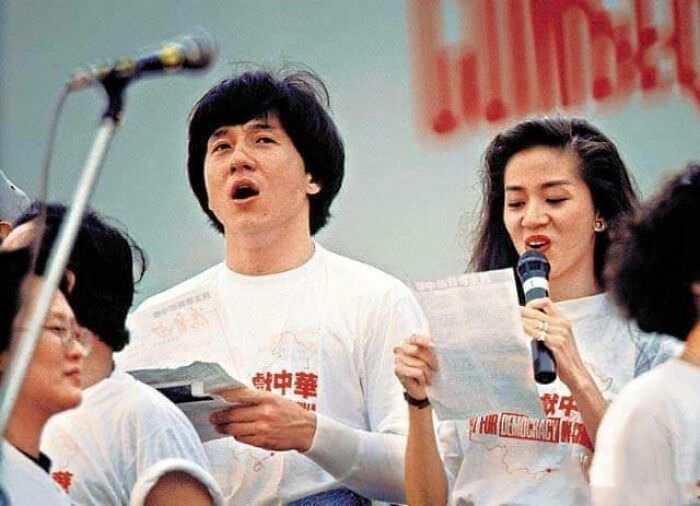 Jackie Chan Stands Up for Tiananmen Square Protesters