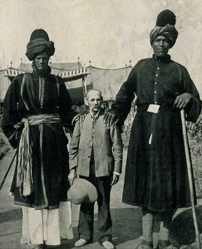 The Guards of Delhi Darbar with James H. Hare