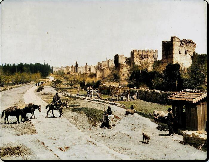 The Mighty Theodosian Walls of Constantinople
