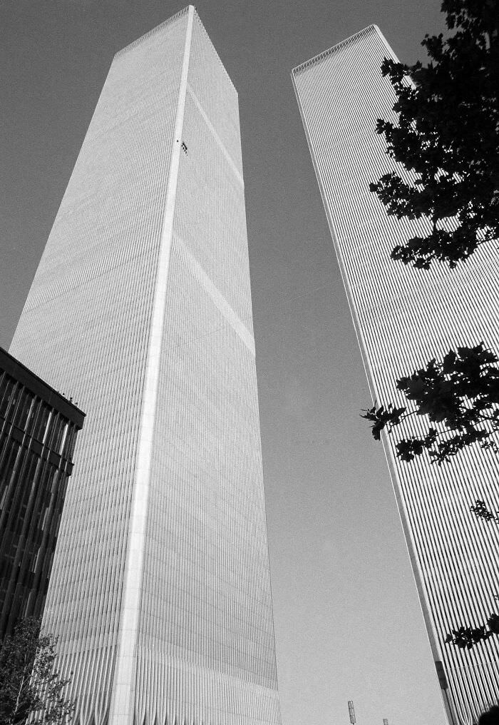 The Human Fly Climbs the World Trade Center