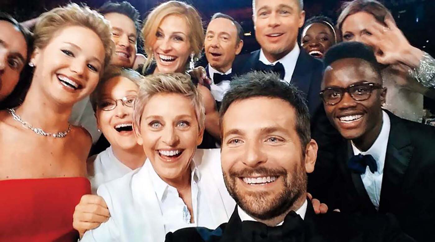 Oscars Selfie, 2014