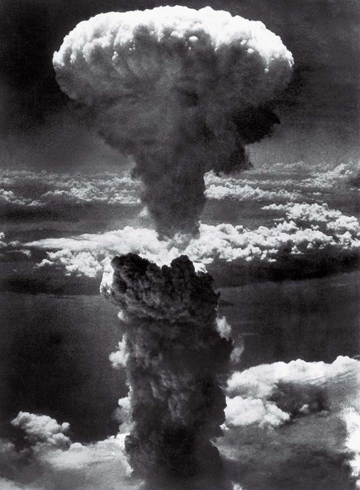 Mushroom Cloud Over Nagasaki, 1945