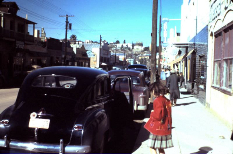 Tijuana street scenes, Mexico, 1960s