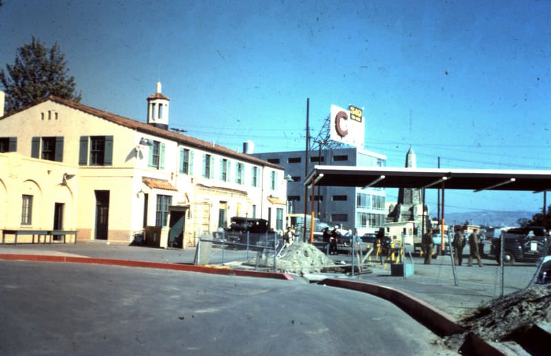 Mexico-United States border, Tijuana, Mexico, 1960