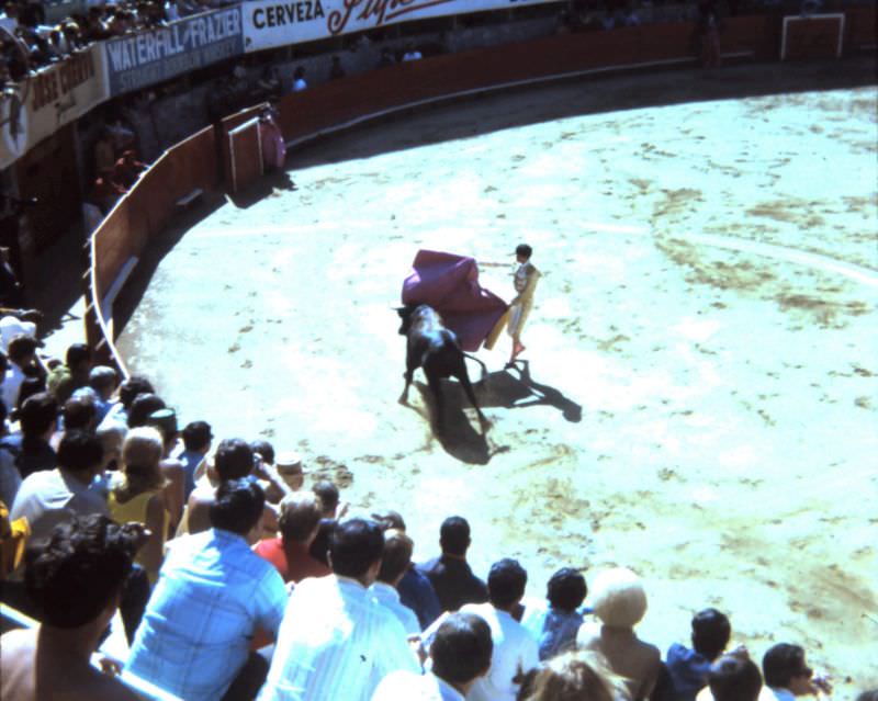 Bull ring, Tijuana, Mexico, 1968