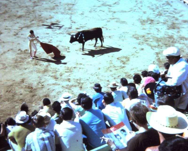 Bull ring, Tijuana, Mexico, 1968
