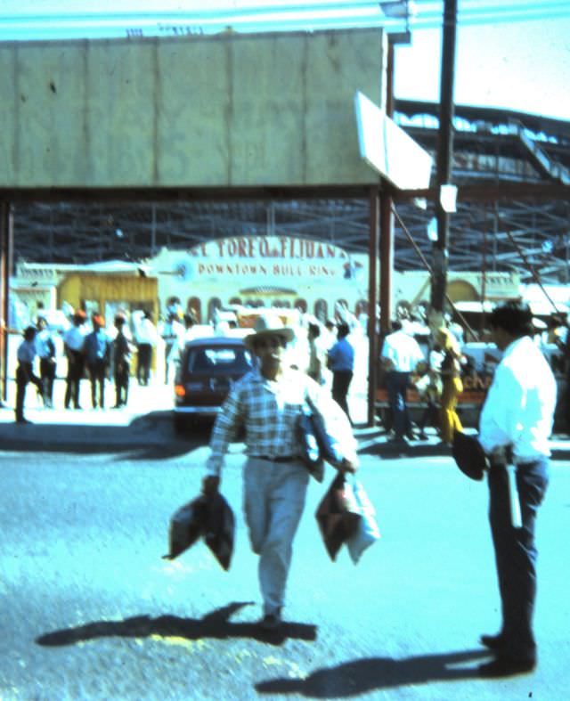 Bull ring, Tijuana, Mexico, 1968