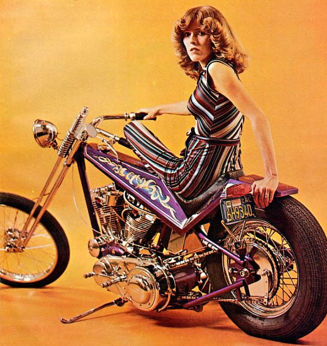 Vintage Photos of Women on Choppers: A Celebration of Passion and Drive