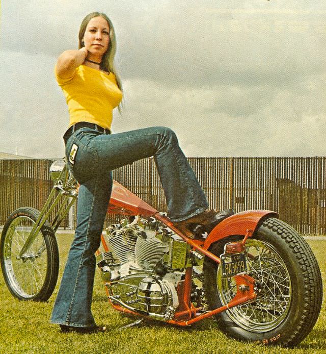 Vintage Photos of Women on Choppers: A Celebration of Passion and Drive