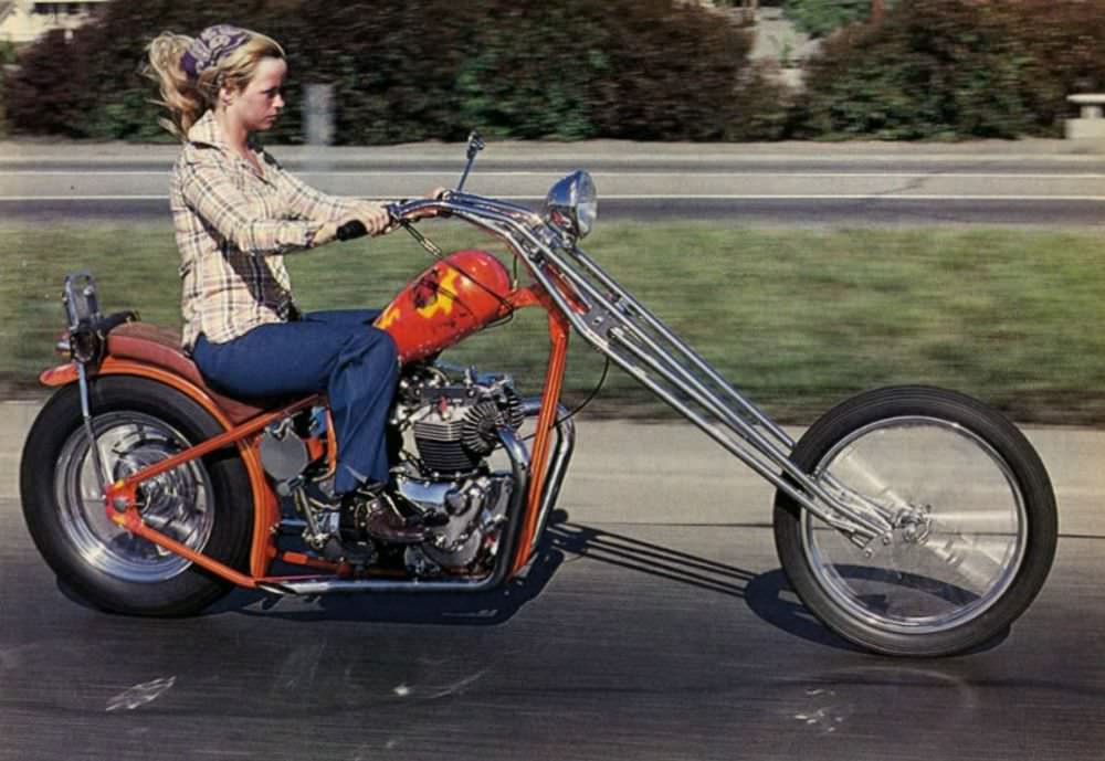 Vintage Photos of Women on Choppers: A Celebration of Passion and Drive