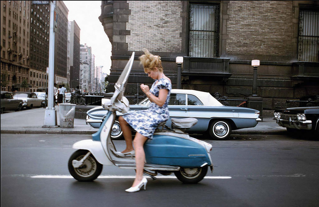 Fashion and Freedom: Vintage Photos of Women on Their Scooters