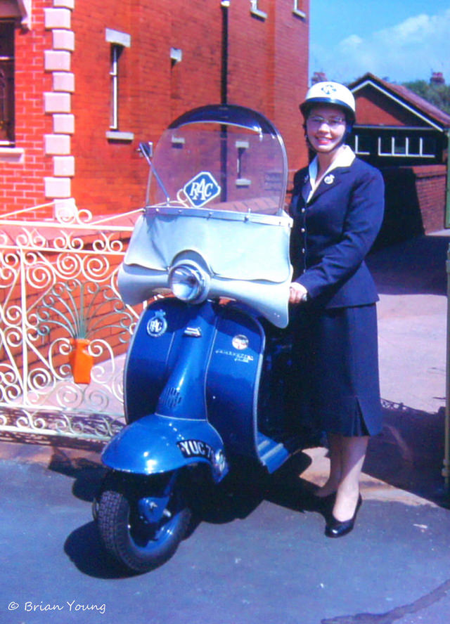 Fashion and Freedom: Vintage Photos of Women on Their Scooters