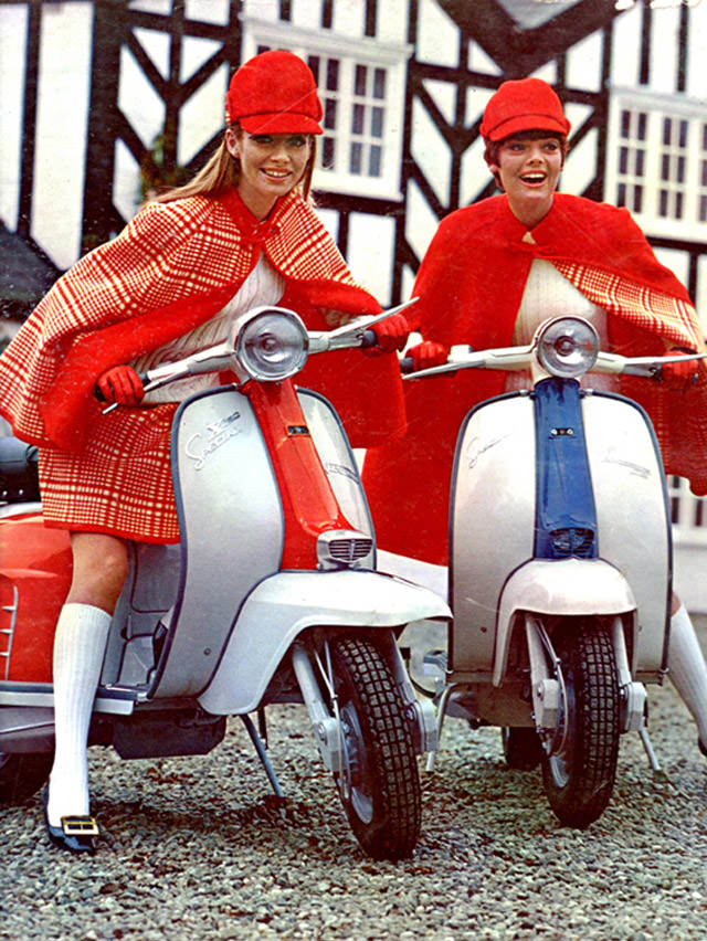 Fashion and Freedom: Vintage Photos of Women on Their Scooters