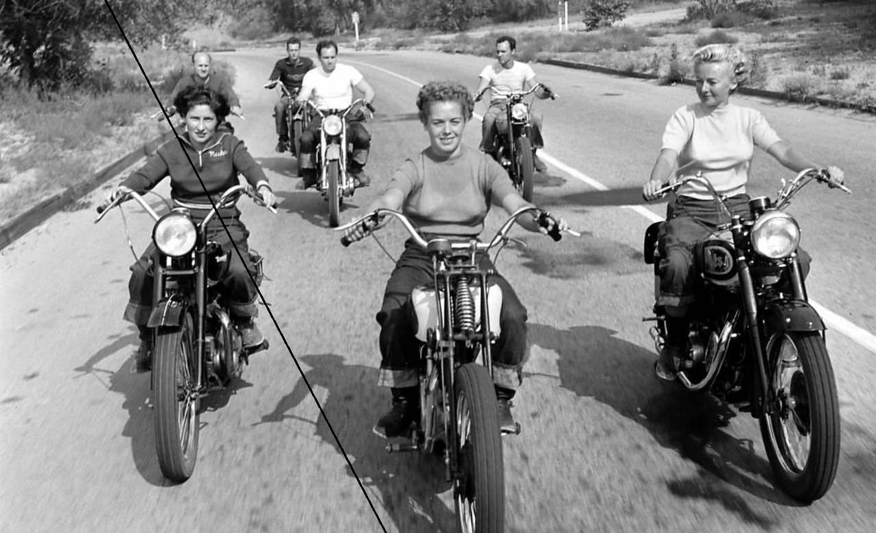 Pioneers of the Road: LIFE Magazine's Female Motorcyclists of 1949