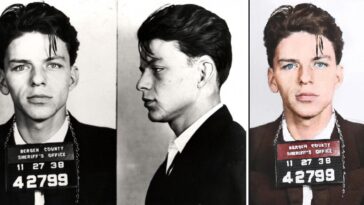 Frank Sinatra mugshot