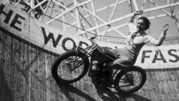 Women Motorcyclist 20th century