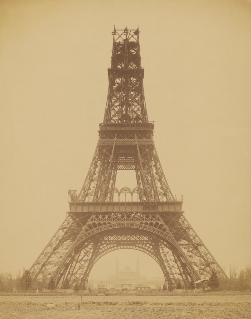 The Eiffel Tower Under Construction, 1888