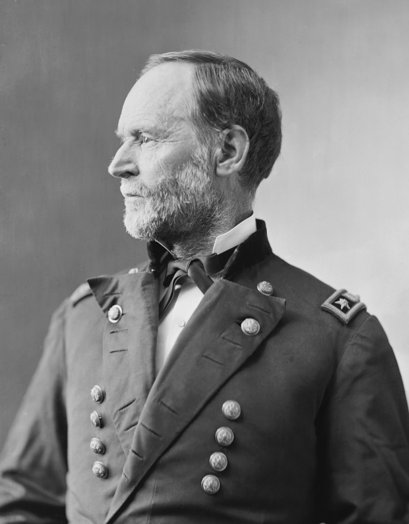 General William Tecumseh Sherman in Union Army Uniform, circa 1865