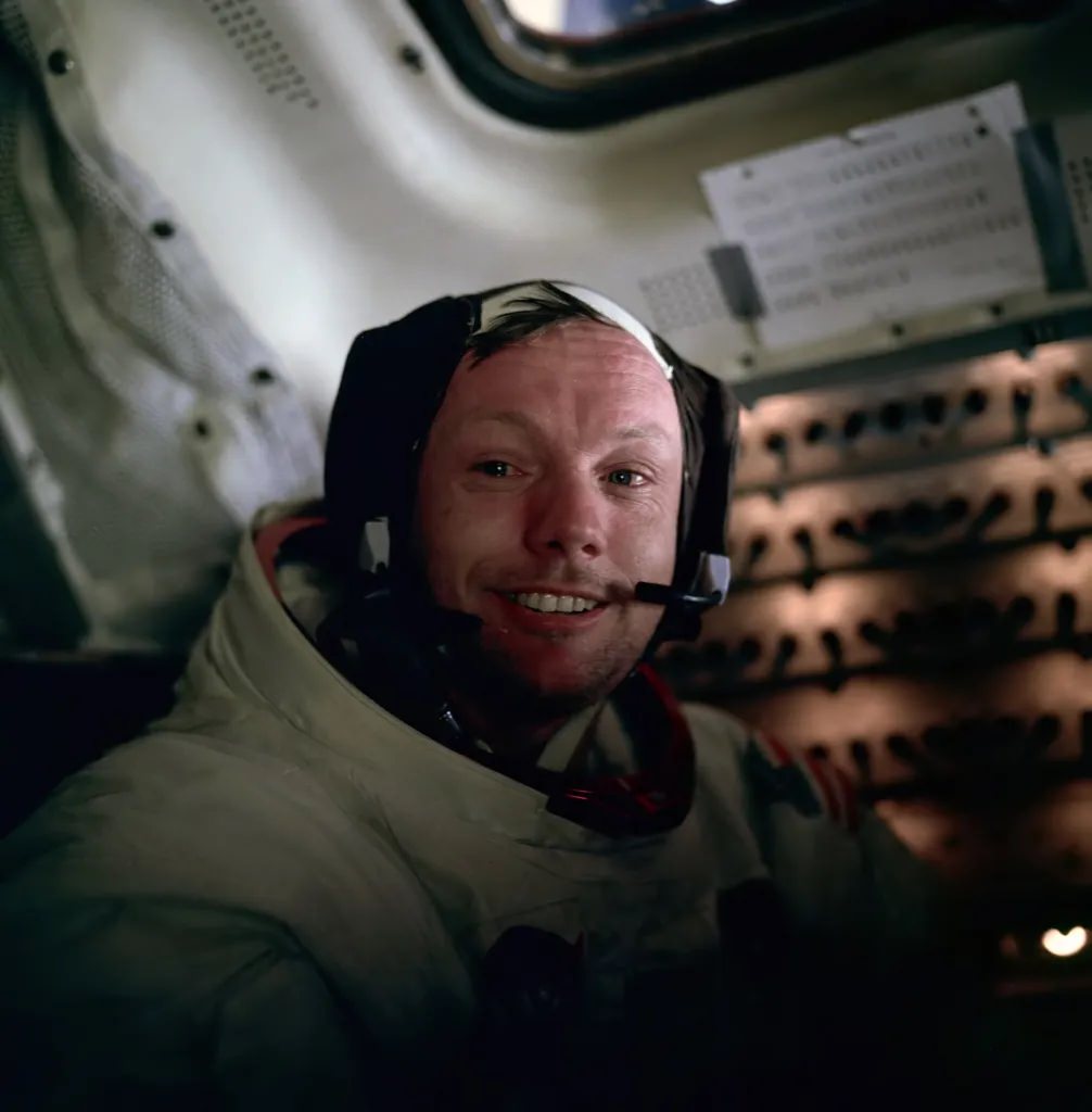 Neil Armstrong After the First Moonwalk, 1969