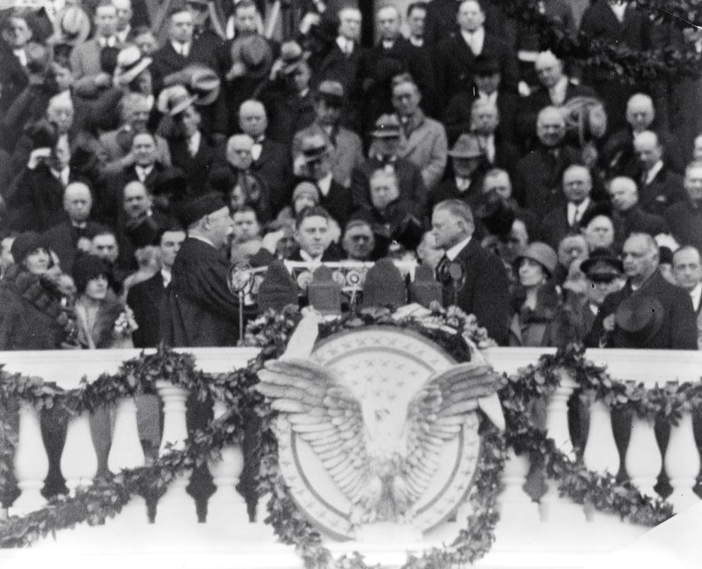 Herbert Hoover's Oath of Office, 1929
