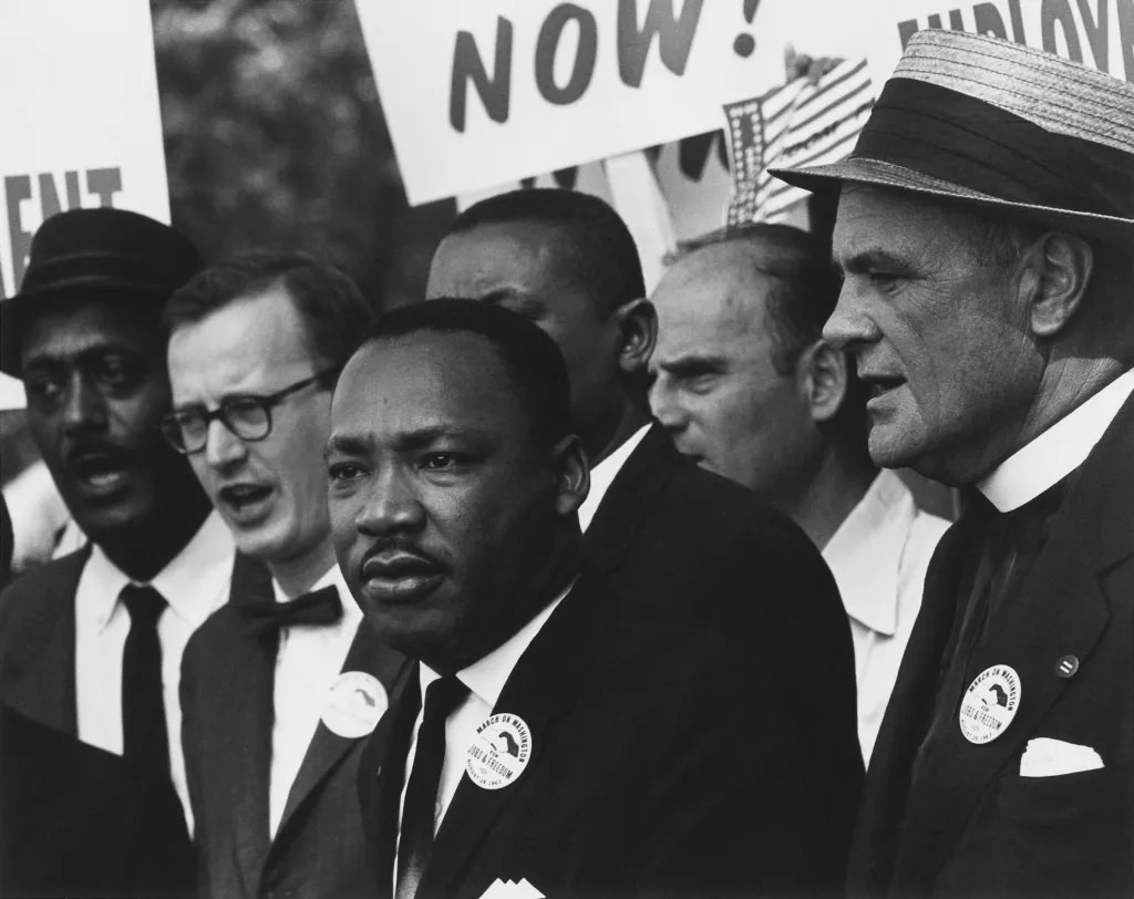 Martin Luther King Jr. at the March on Washington, 1963