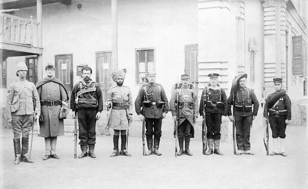 Troops of the Eight Nations Alliance in China, 1900