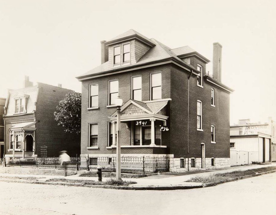 House at the southeast corner of N. Florissant and Newhouse Ave. at 3941 N. Florissant Ave, 1930