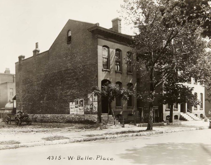 House at 4315 W. Belle Place in the Vandeventer neighborhood, 1930