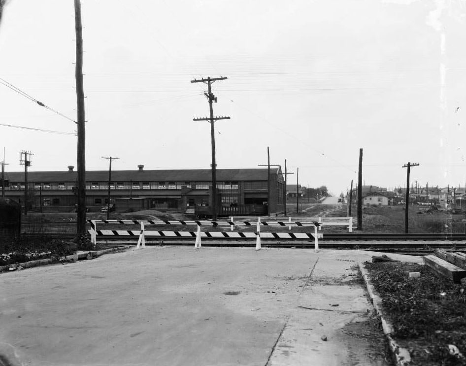 Looking northwest on Walsh St. from just west of South 38th St. in Dutchtown neighborhood, 1930