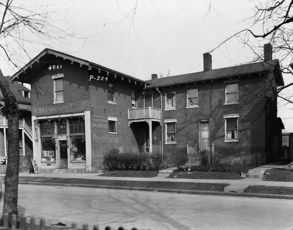 View of 4861 St. Louis Ave, 1930