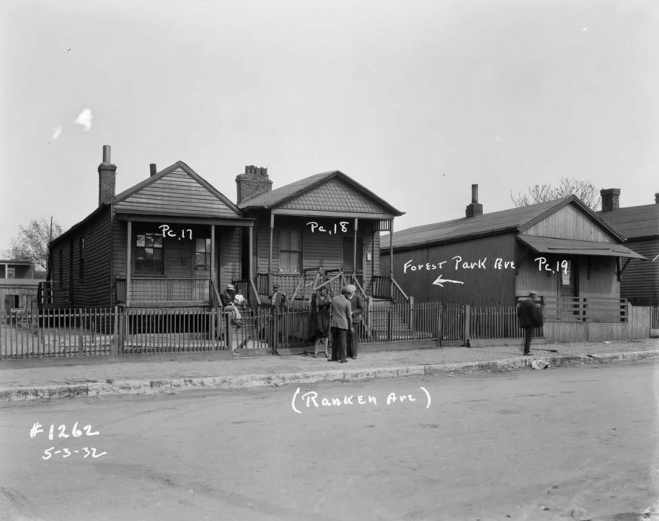 View of Forest Park Ave. (Ranken) from Pc 17-19, 1932.