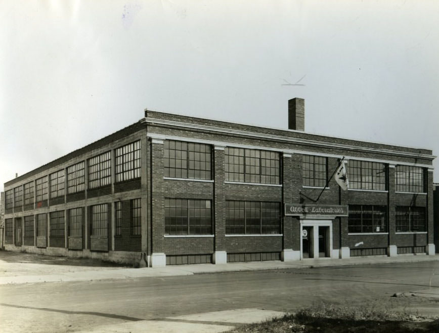 Abbott Laboratories purchases two-story building at 4455 Duncan Avenue that it had been leasing for five years, 1930