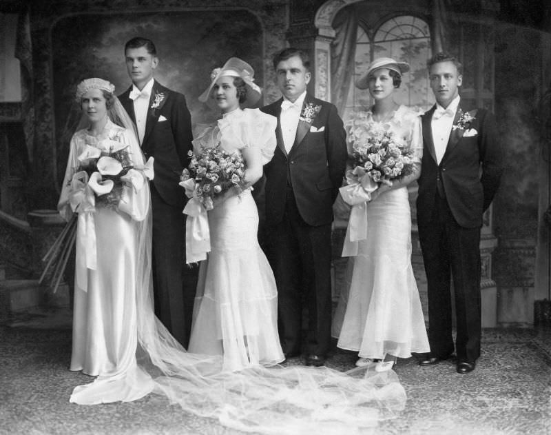 The 1930s Wedding Dresses and their Timeless Styles - A Pictorial Walk Down the Aisle